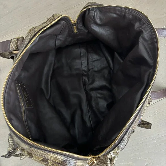 Prada Python Swarovski Shoulder Bag BL0579 Pitone Pietre - Picture 6 of 12